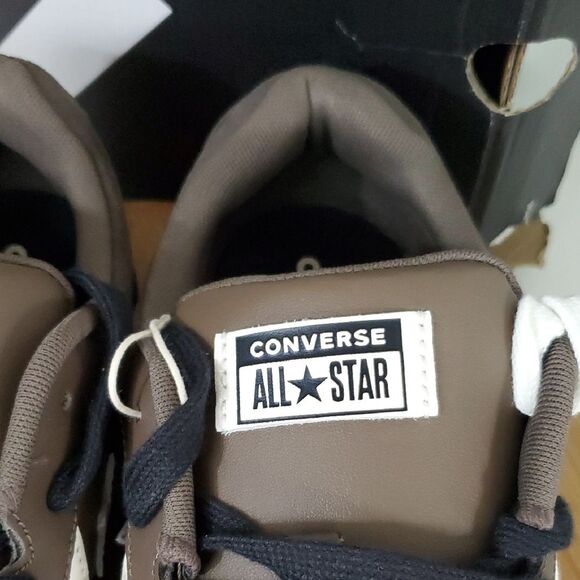 Converse Pro Blaze Classic Smoke Brown Leather Sneakers Unisex M11/ W12.5 NIB - Picture 3 of 12